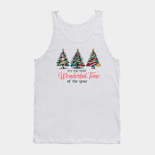 Christmas Trees Quote Tank Top